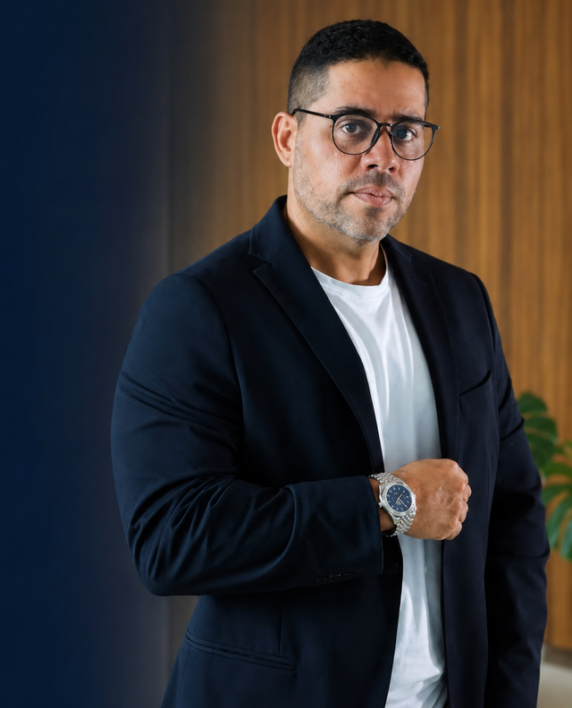 Dr. Guilherme Melão, cirurgião-dentista, na Clínica IMOI, Asa Norte, Brasília